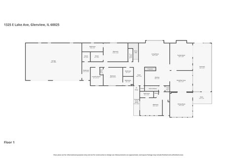 Tiny photo for 1325 E Lake Avenue, Glenview, IL 60025 (MLS # 12676606)