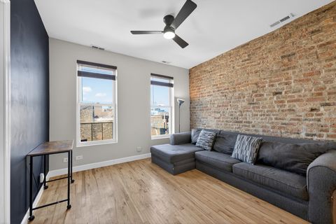 Tiny photo for 1324 W Huron Street #4R, Chicago, IL 60642 (MLS # 12582893)