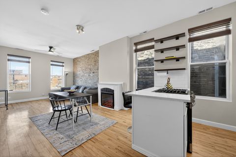 Tiny photo for 1324 W Huron Street #4R, Chicago, IL 60642 (MLS # 12582893)
