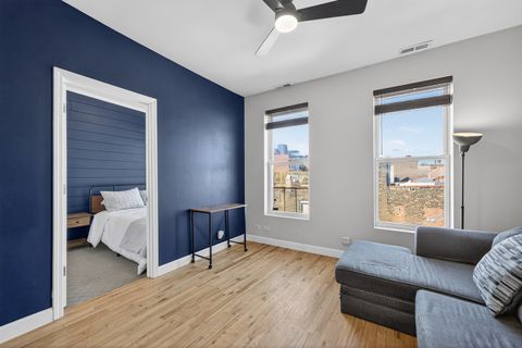 Tiny photo for 1324 W Huron Street #4R, Chicago, IL 60642 (MLS # 12582893)