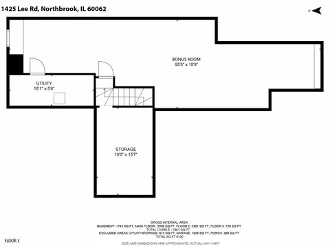 Tiny photo for 1425 Lee Road, Northbrook, IL 60062 (MLS # 12397479)