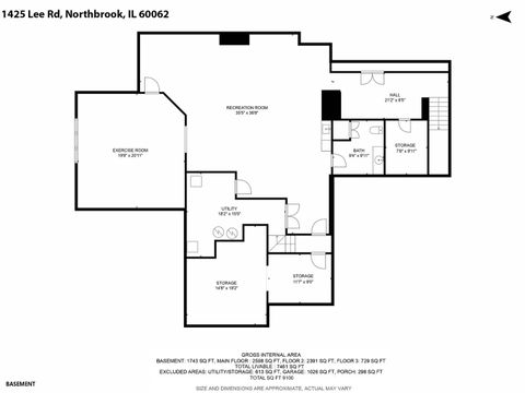 Tiny photo for 1425 Lee Road, Northbrook, IL 60062 (MLS # 12397479)