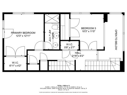 Tiny photo for 1644 W Blackhawk Street #2E, Chicago, IL 60622 (MLS # 12464606)