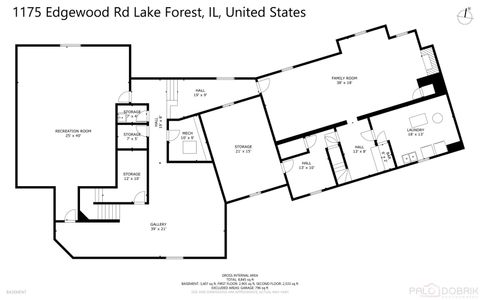 Tiny photo for 1175 Edgewood Road, Lake Forest, IL 60045 (MLS # 12619030)