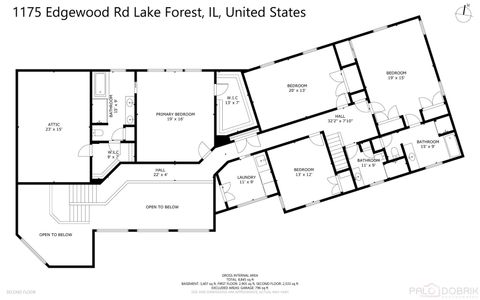 Tiny photo for 1175 Edgewood Road, Lake Forest, IL 60045 (MLS # 12619030)