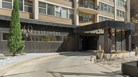 Tiny photo for 40 E Cedar Street #18A, Chicago, IL 60611 (MLS # 12620689)