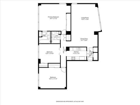 Tiny photo for 5050 S East End Avenue #10C, Chicago, IL 60615 (MLS # 12730333)