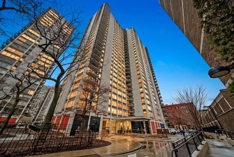 Photo of 1460 N SANDBURG Terrace #705, Chicago, IL 60610 (MLS # 12536270)