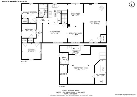 Tiny photo for 804 Elm Street, Maple Park, IL 60151 (MLS # 12601526)