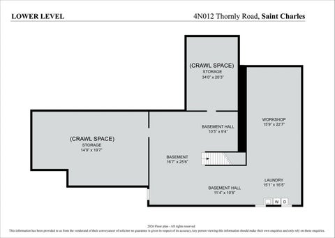 Tiny photo for 4N012 Thornly Road, St. Charles, IL 60174 (MLS # 12786319)