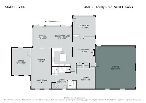Tiny photo for 4N012 Thornly Road, St. Charles, IL 60174 (MLS # 12786319)