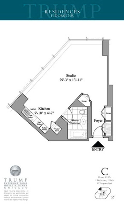 Tiny photo for 401 N Wabash Avenue #73C, Chicago, IL 60611 (MLS # 12585749)