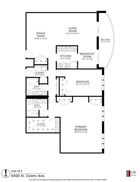 Tiny photo for 6400 N Cicero Avenue #611, Lincolnwood, IL 60712 (MLS # 12604630)