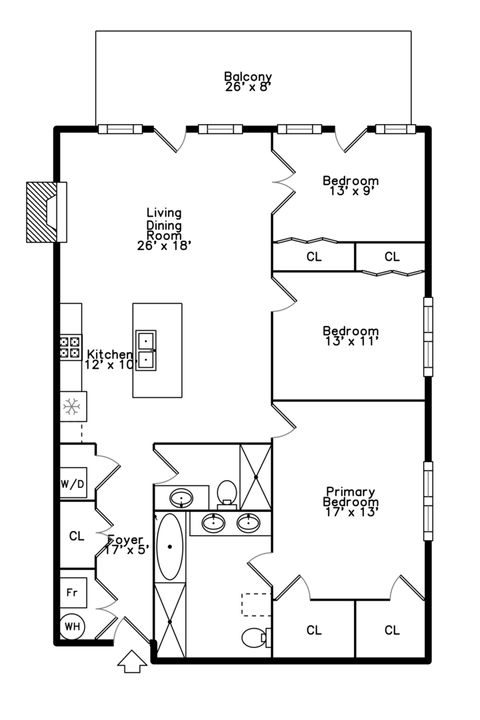 Tiny photo for 2222 W Belmont Avenue #301, Chicago, IL 60618 (MLS # 12589263)