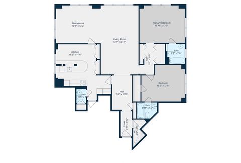 Tiny photo for 5555 N SHERIDAN Road #807, Chicago, IL 60640 (MLS # 12625012)