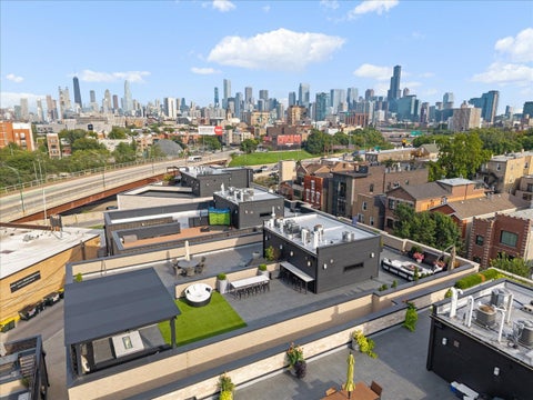 Tiny photo for 1346 W WALTON Street #3W, Chicago, IL 60642 (MLS # 12748917)