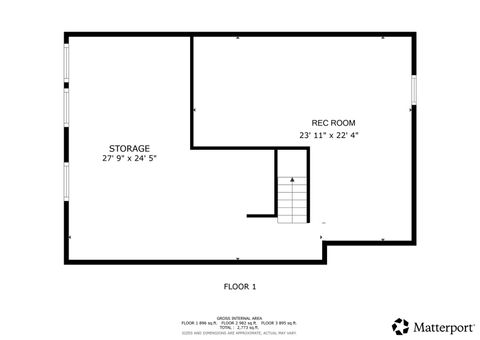 Tiny photo for 533 Rose Lane, Bartlett, IL 60103 (MLS # 12614033)