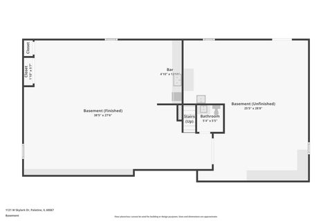 Tiny photo for 1121 W Skylark Drive, Palatine, IL 60067 (MLS # 12791377)