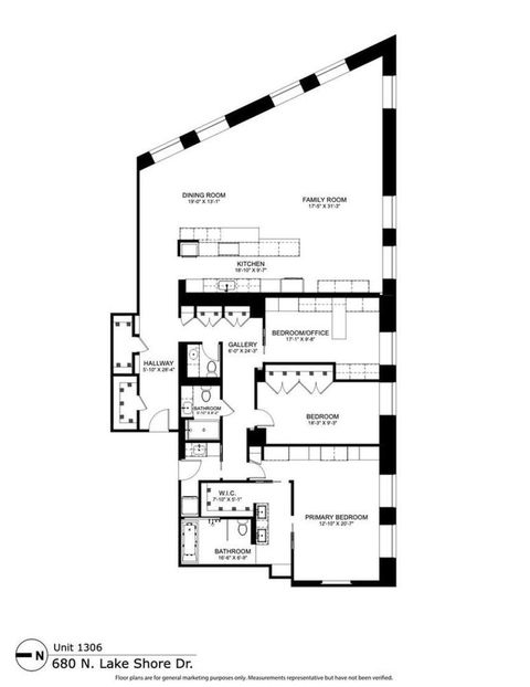 Tiny photo for 680 N Lake Shore Drive #1306, Chicago, IL 60611 (MLS # 12494463)