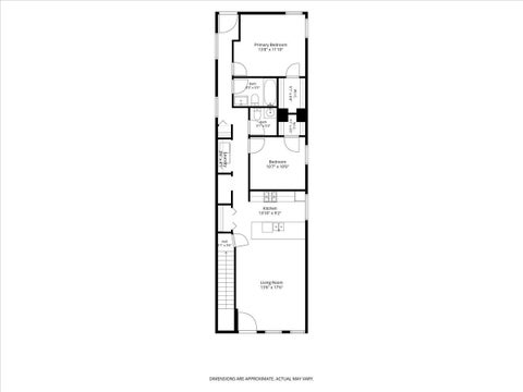 Tiny photo for 2146 N Lawndale Avenue #1, Chicago, IL 60647 (MLS # 12713270)