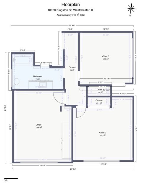 Tiny photo for 10916 Kingston Street, Westchester, IL 60154 (MLS # 12617475)