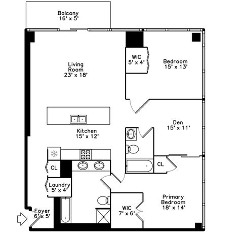 Tiny photo for 653 N Kingsbury Street #2307, Chicago, IL 60654 (MLS # 12736750)