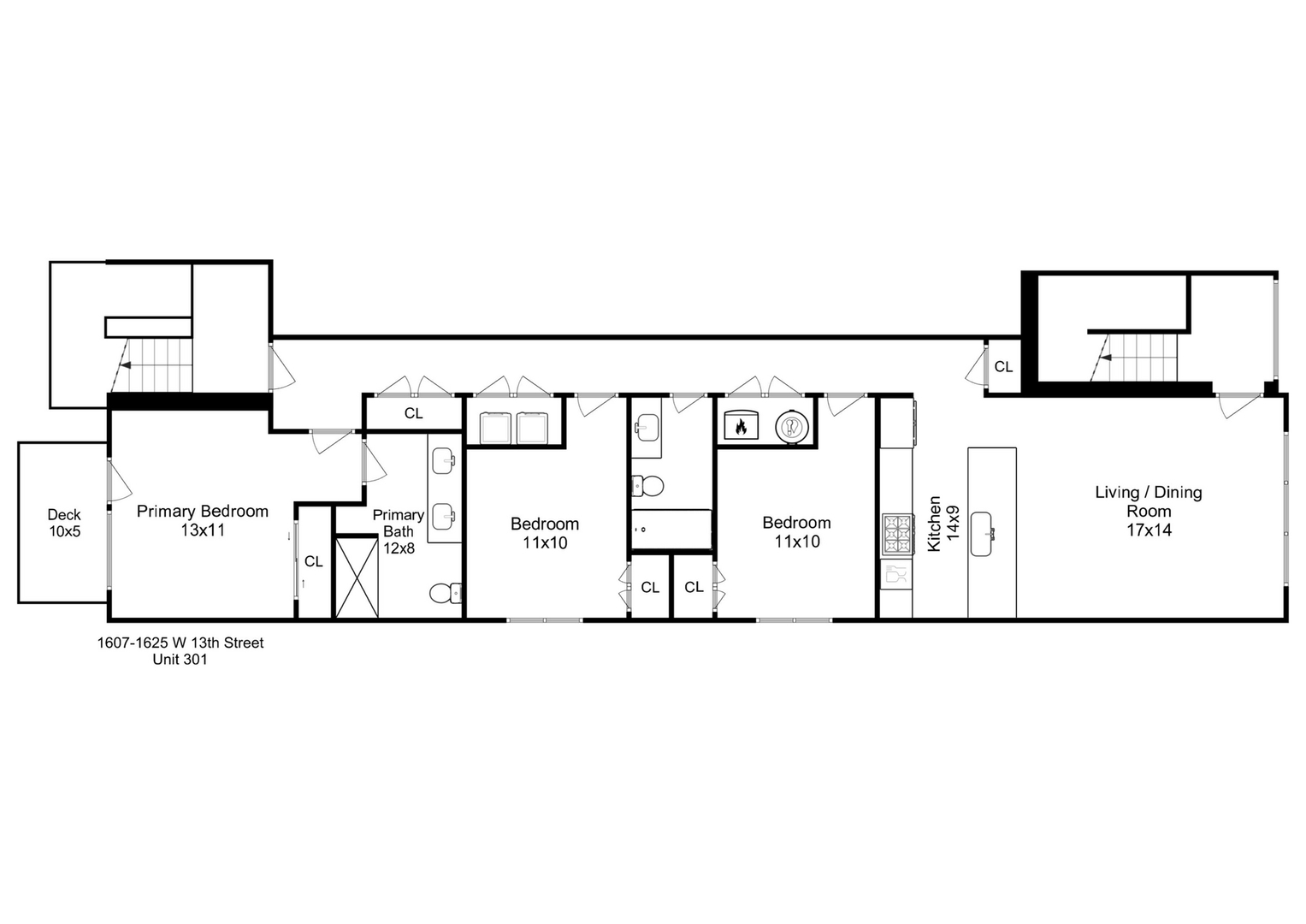 Chicago, Illinois 60608, United States, 3 Bedrooms Bedrooms, ,2 BathroomsBathrooms,Residential,Active,221820