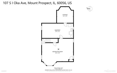 Tiny photo for Mount Prospect, IL 60056 (MLS # 12509301)