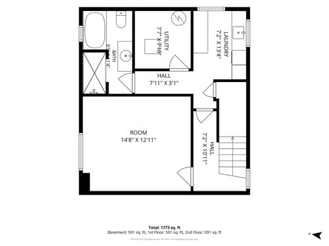 Tiny photo for 8121 S Fairfield Avenue, Chicago, IL 60652 (MLS # 12729561)