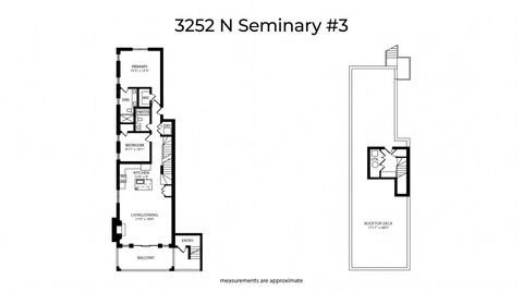 Tiny photo for 3252 N Seminary Avenue #3, Chicago, IL 60657 (MLS # 12646660)