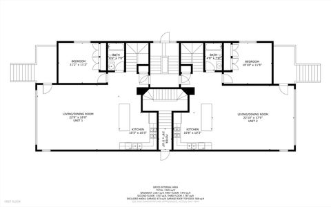 Tiny photo for 2147 W Adams Street #1N, Chicago, IL 60612 (MLS # 12491600)