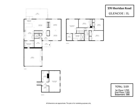 Tiny photo for Glencoe, IL 60022 (MLS # 12584422)