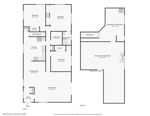 Tiny photo for 3624 Eastway Drive, Island Lake, IL 60042 (MLS # 12545487)