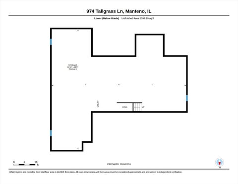 Tiny photo for 974 Tallgrass Lane, Manteno, IL 60950 (MLS # 12693333)