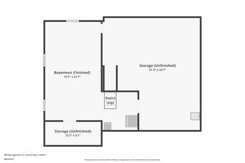 Tiny photo for 388 Narragansett Court, Crystal Lake, IL 60012 (MLS # 12590406)