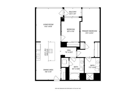 Tiny photo for 800 Elgin Road #1218, Evanston, IL 60201 (MLS # 12451250)