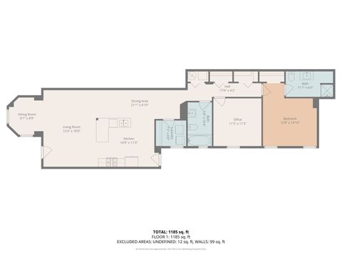 Tiny photo for 5728 N Kenmore Avenue #GN, Chicago, IL 60660 (MLS # 12482009)