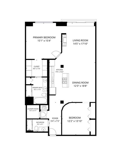 Tiny photo for 360 W Illinois Street #231, Chicago, IL 60654 (MLS # 12615694)