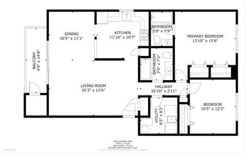 Tiny photo for 9535 S 54th Avenue #3N, Oak Lawn, IL 60453 (MLS # 12708981)