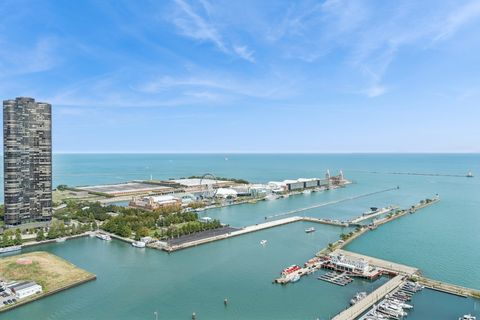 Tiny photo for 211 N Harbor Drive #3702, Chicago, IL 60601 (MLS # 12578619)