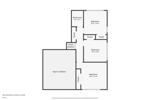 Tiny photo for 405 S Fairfield Avenue, Lombard, IL 60148 (MLS # 12529605)