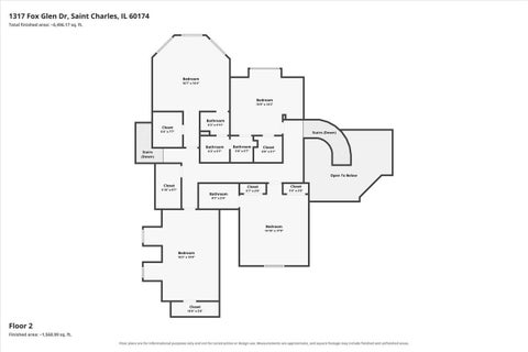 Tiny photo for 1317 Fox Glen Drive, St. Charles, IL 60174 (MLS # 12782691)