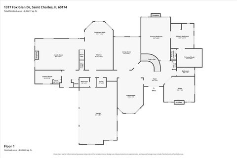 Tiny photo for 1317 Fox Glen Drive, St. Charles, IL 60174 (MLS # 12782691)