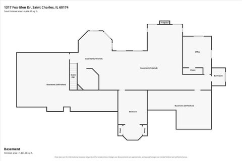Tiny photo for 1317 Fox Glen Drive, St. Charles, IL 60174 (MLS # 12782691)