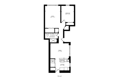 Tiny photo for 3839 N Western Avenue #202, Chicago, IL 60618 (MLS # 12614457)