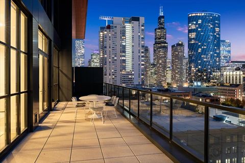 Tiny photo for 900 W Washington Boulevard #PHW, Chicago, IL 60607 (MLS # 12569759)