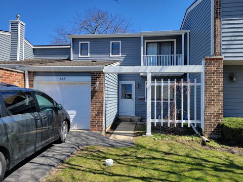Photo of 483 Rustic Drive, Wheeling, IL 60090 (MLS # 12631455)