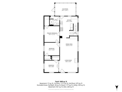 Tiny photo for 615 GATES Avenue, Aurora, IL 60505 (MLS # 12783809)