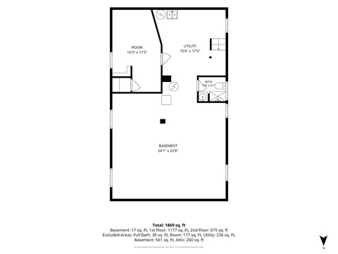 Tiny photo for 615 GATES Avenue, Aurora, IL 60505 (MLS # 12783809)