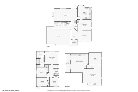 Tiny photo for 160 Lincoln Street, Roselle, IL 60172 (MLS # 12573951)